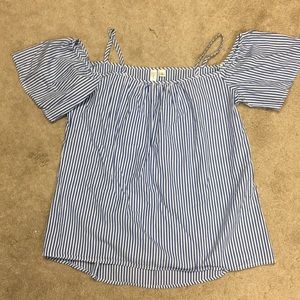 Off the shoulder top